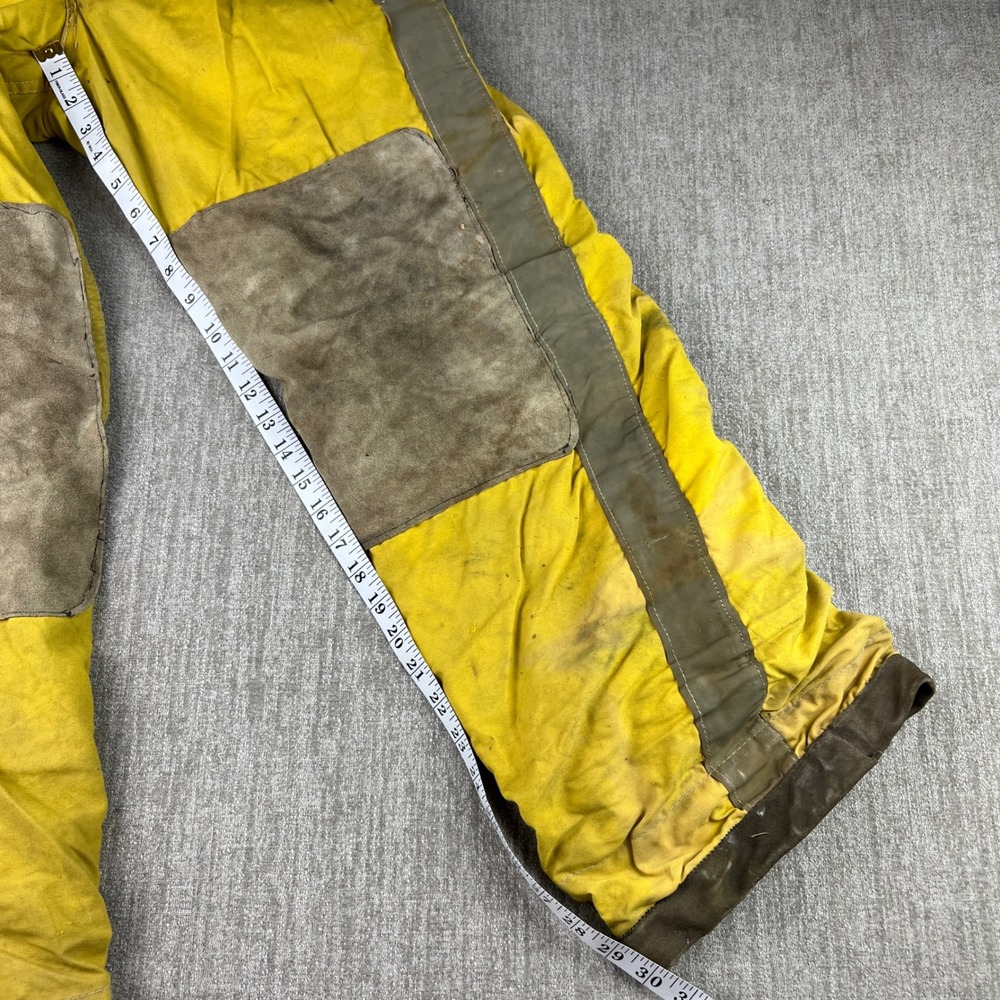 Globe Yellow Work Pants with Red Suspenders - Picture 7 of 11